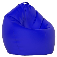 Большой кресло-мешок XL голубой