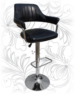 Барный стул 5019 croco черный