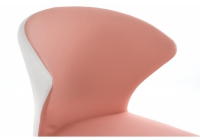 Стул Дарси розово/белый